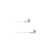 4XEM Ear Bud Headphone White - Stereo - Mini-phone - Wired - 16 Ohm - 20 Hz - 18 kHz - Earbud - Binaural - In-ear - 3.75 ft Cable - White