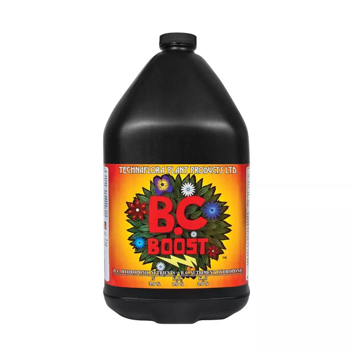 Hydrofarm TFBCBST4L Technaflora B.C. Boost Plant Fertilizer Formula, 4 Liters