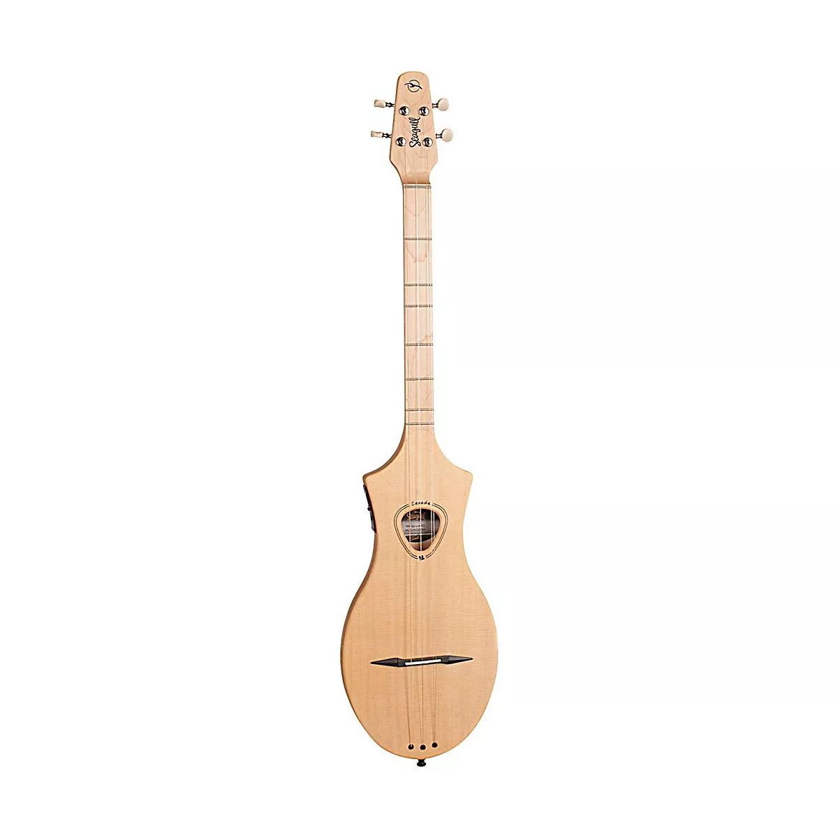 Seagull M4 Spruce EQ Dulcimer Guitar Gloss Natural