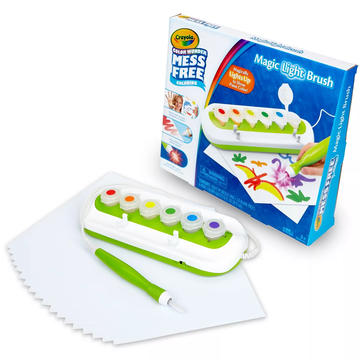 Crayola Color Wonder Magic Light Brush & Drawing Pad