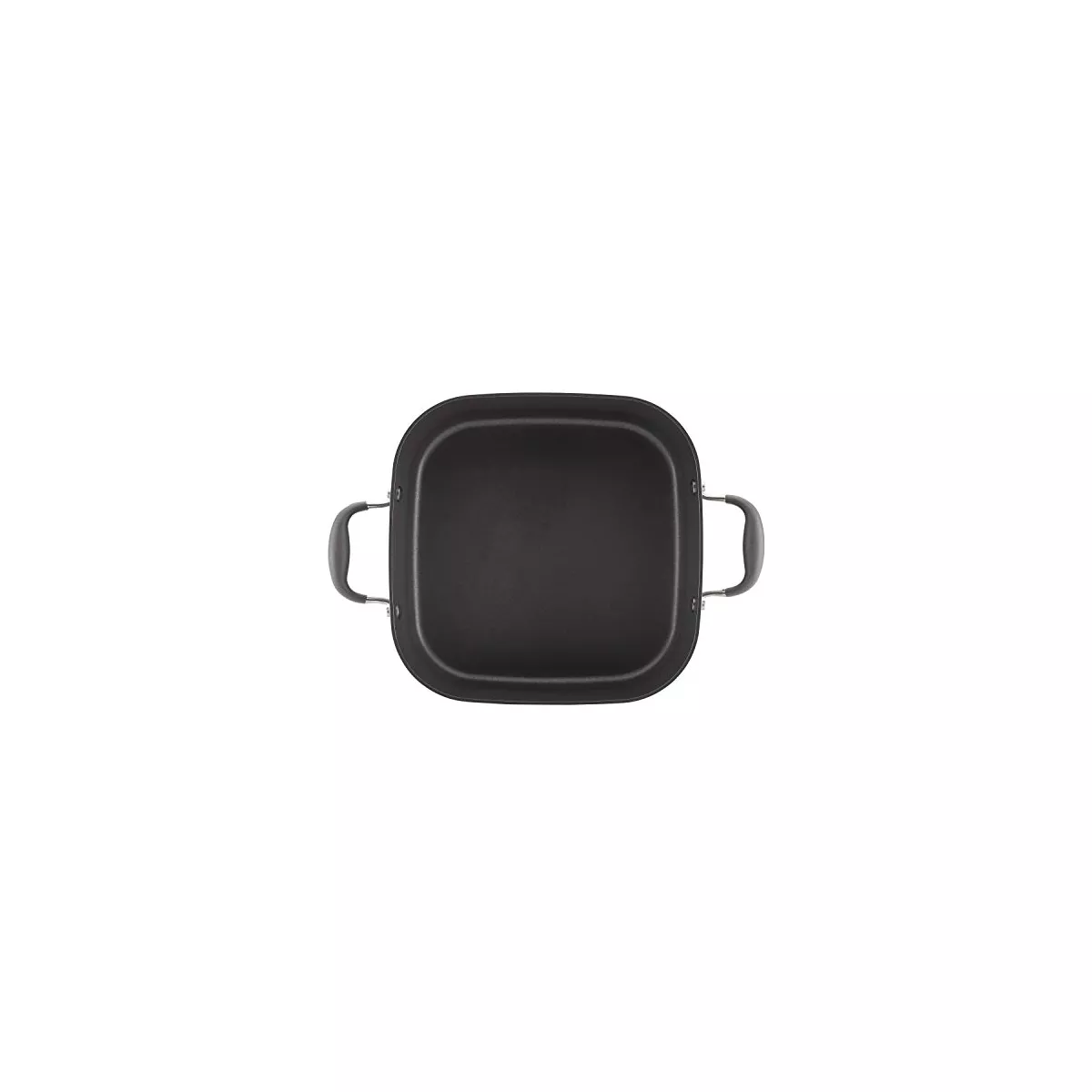 Anolon Advanced Hard Anodized Nonstick Casserole Dish/Casserole Pan with Lid - 7 Quart, Graphite Gray