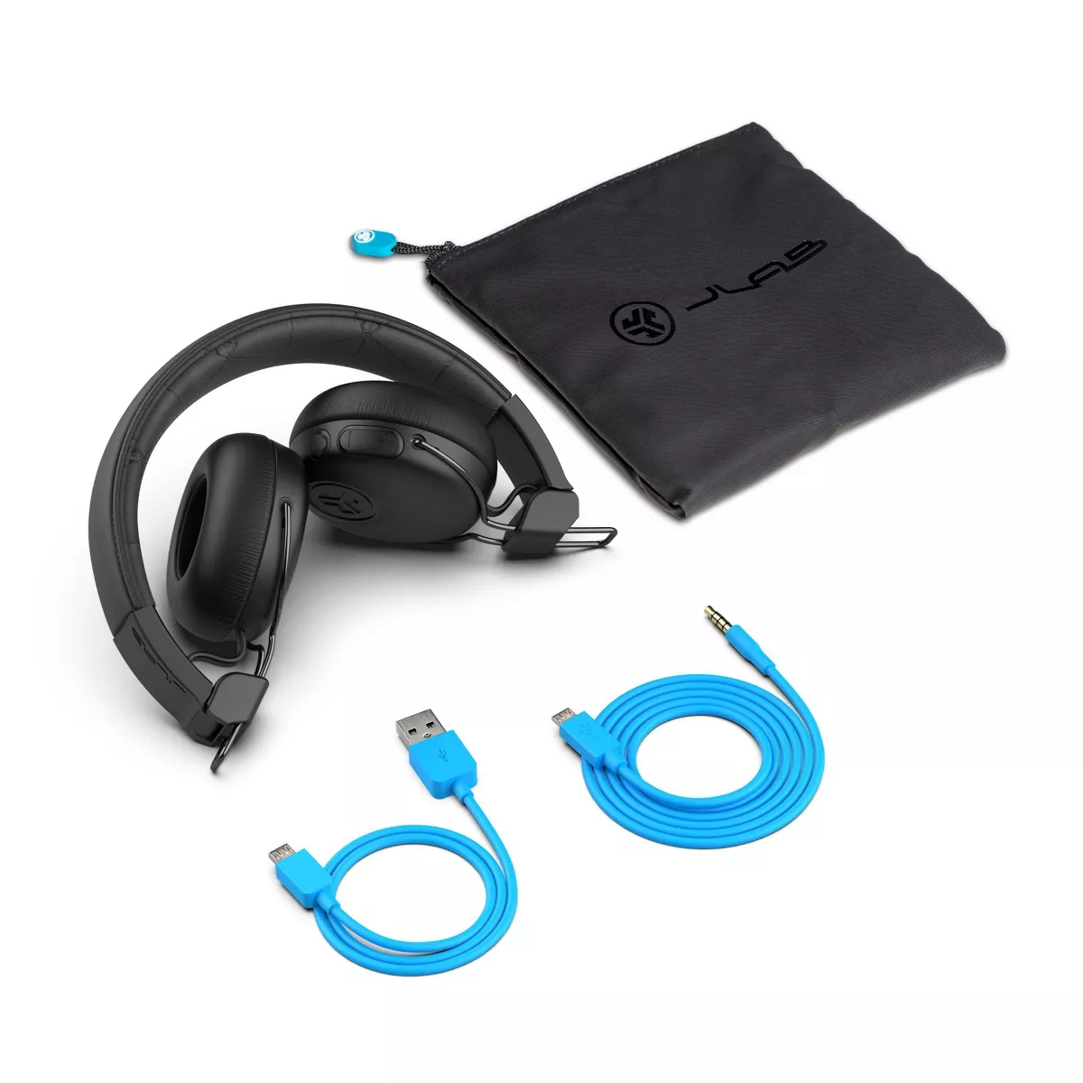 JLab Studio ANC Wireless Headphones - Black