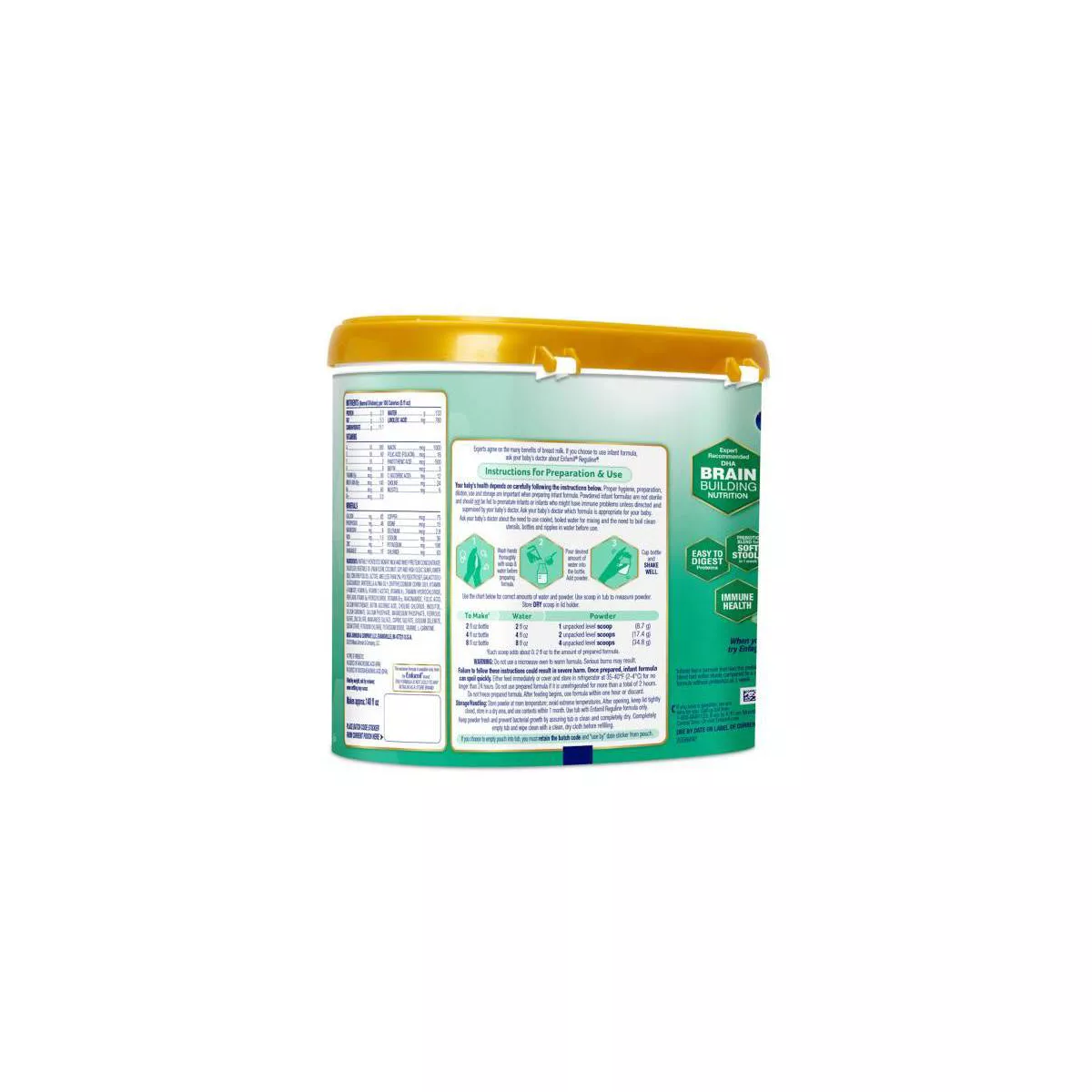 Enfamil Reguline Infant Formula Powder - 19.5oz/4pk Each