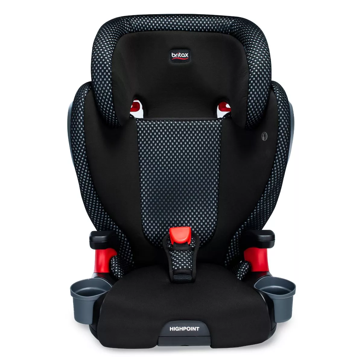 Britax Highpoint 2-Stage Belt-Positioning Cool Flow Booster Car Seat - Gray