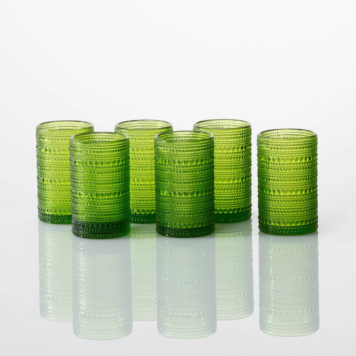 13oz 6pk Glass Jupiter Ice Beverage Glasses Fern - Fortessa Tableware Solutions
