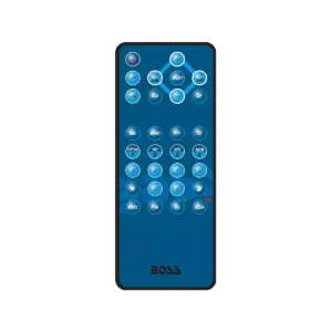 Boss Audio Systems MR762BRGB Single DIN Marine Boat or Car USB AUX CD Bluetooth Stereo Receiver Digital Multimedia Music Player w/ Color Illumination