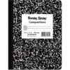 Roaring Spring Composition Book College Ruled 100 Sh 9-3/4"x7-1/2" BK Cvr 77264