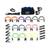 Bodylastics BLSET211 Mega High Quality Full Body Exercise 31 Piece Equipment Set with Anti Snap Weight Resistance Bands, Handles, and Anchors