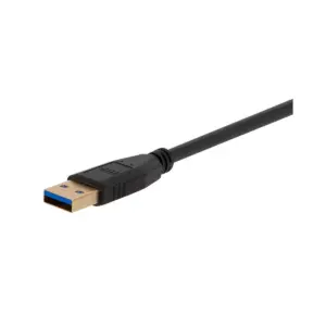 Monoprice USB 3.0 Type-A to Type-A Female Extension Cable - 6ft, Black, 32AWG, TPE Jacket, Compatible with Mouse, Printer, USB Keyboard, Flash Drive