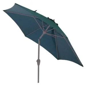9' Round Patio Umbrella DuraSeason Fabric™ Teal - Project 62™