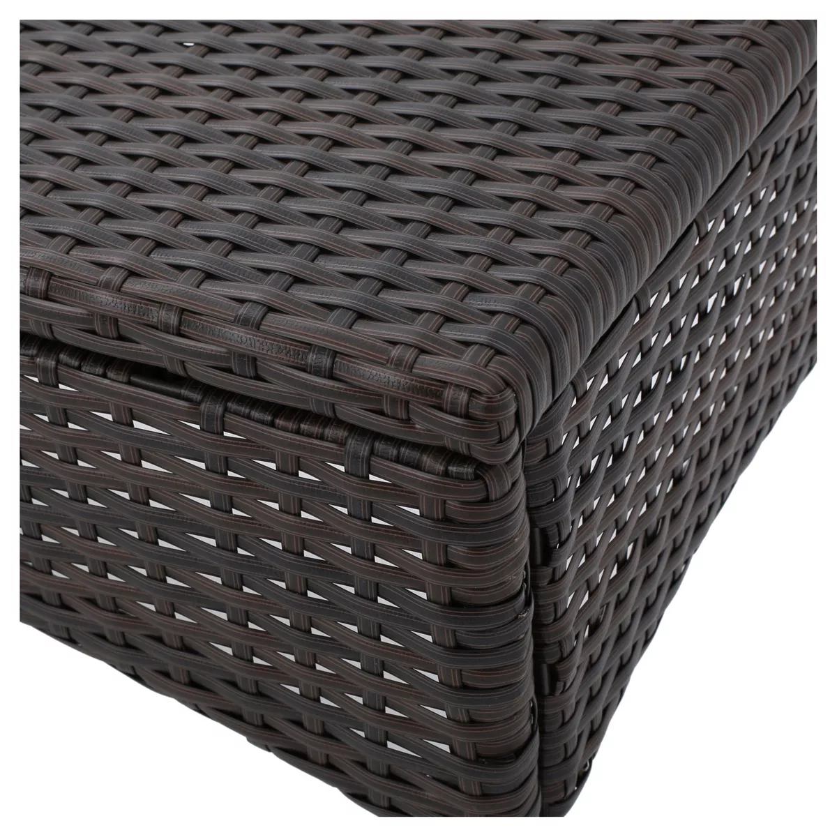 Cancun 4pc All-Weather Wicker Patio Chair Set - Brown - Christopher Knight Home