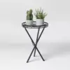 16.5" Iron Plant Stand Black - Threshold™