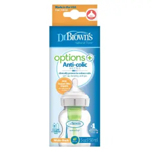 Dr. Brown's Baby Bottles Clear - 1ct