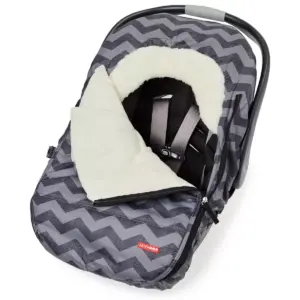 Skip Hop STROLL & GO Car Seat Cover - Tonal Chevron
