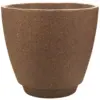 Southern Patio RMT2004GB Metro 20 Inch Diameter Brown Resin Indoor Outdoor Garden Planter Urn Pot for Flowers, Herbs, Vegetables, and Plants