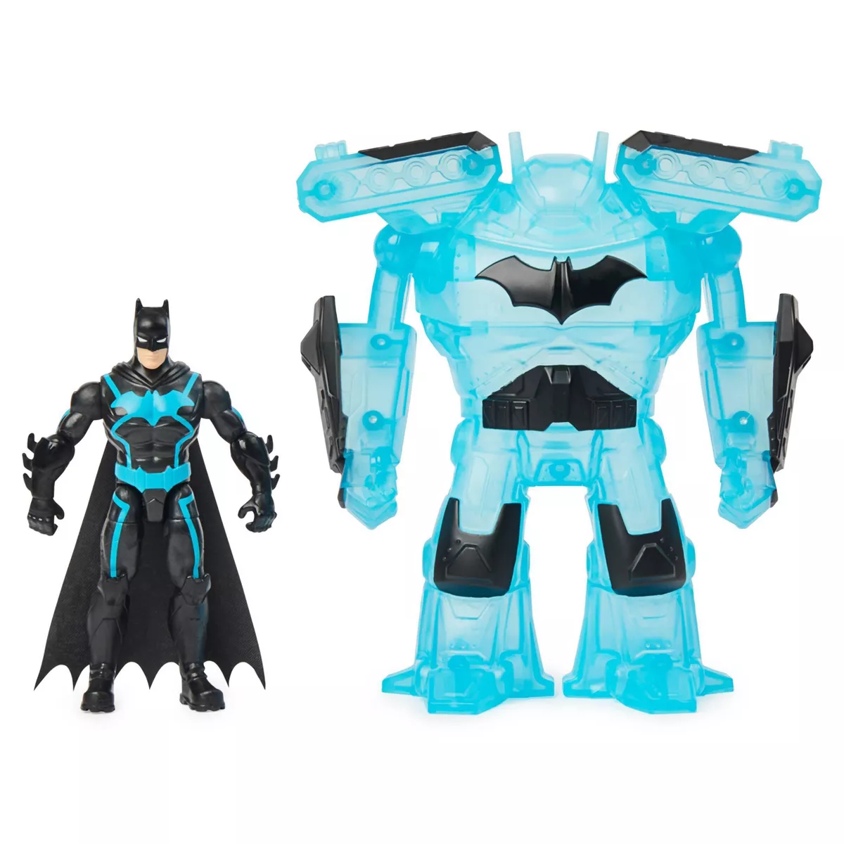DC Comics Batman Bat-Tech 4" Deluxe Action Figure with Transforming Tech Armor