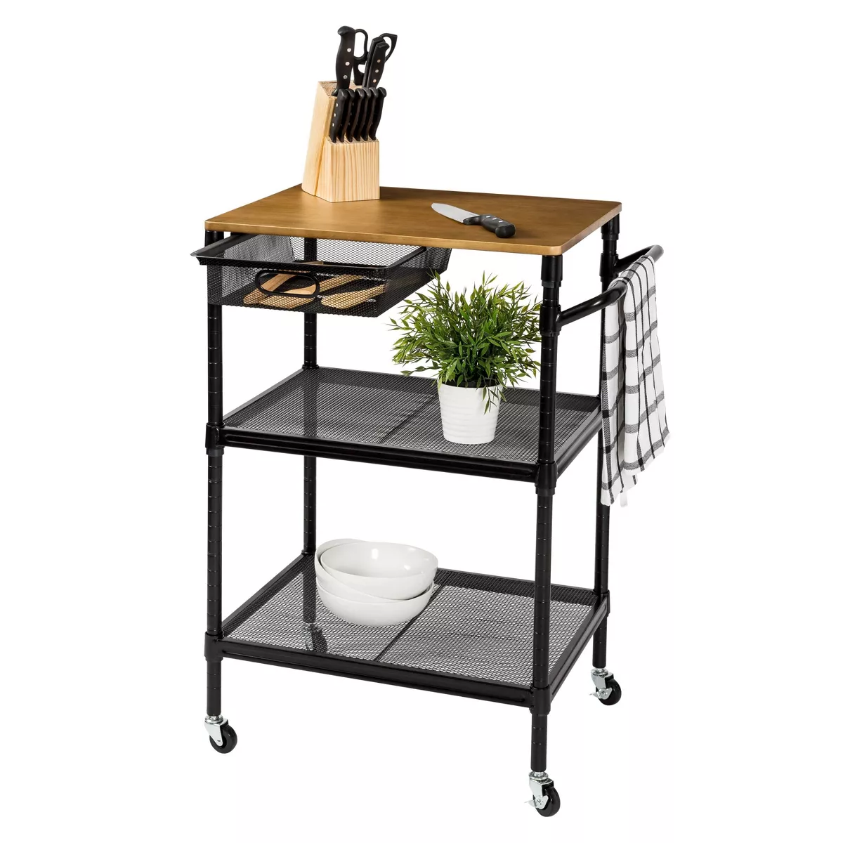 Honey-Can-Do Kitchen Cart