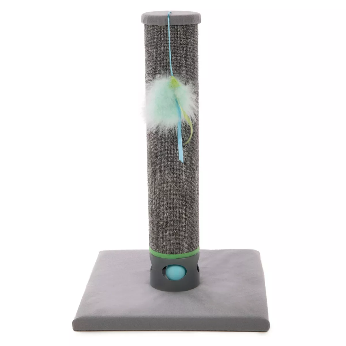 SmartyKat Playful Post Ball Track & Carpet Cat Scratching Post