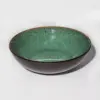 Belmont Stoneware Cereal Bowl 30oz Green/Brown - Threshold™