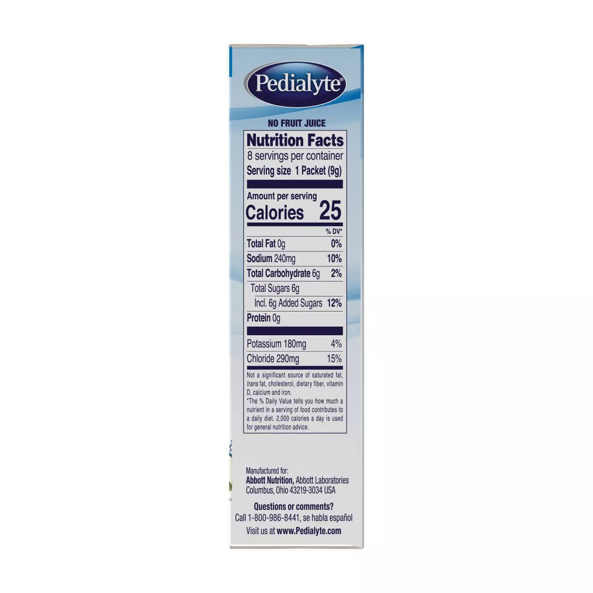 Pedialyte Electrolyte Powder Variety Pack - 2.4oz Total
