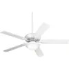 52" Casa Vieja Modern Ceiling Fan with Light LED Dimmable White Opal Glass for Living Room Kitchen Bedroom Family Dining