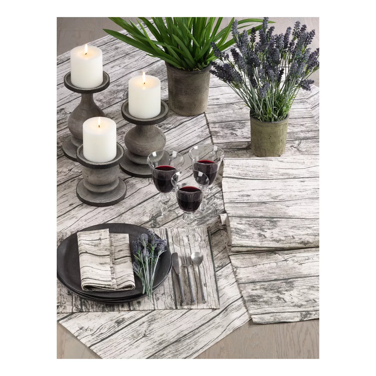 Tablecloth Britsh Khaki Saro Lifestyle
