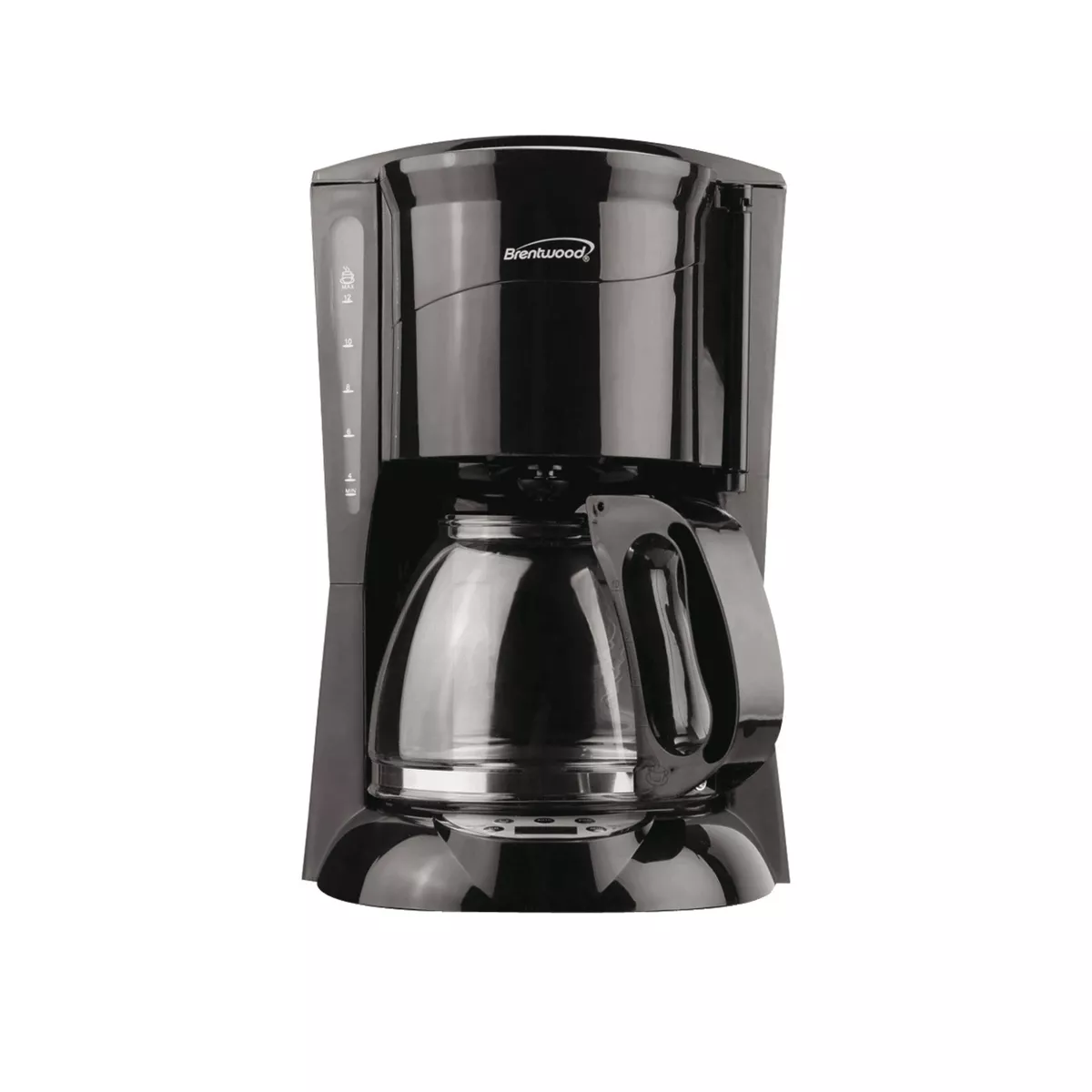 Brentwood 12-Cup Digital CoffeeMaker in Black