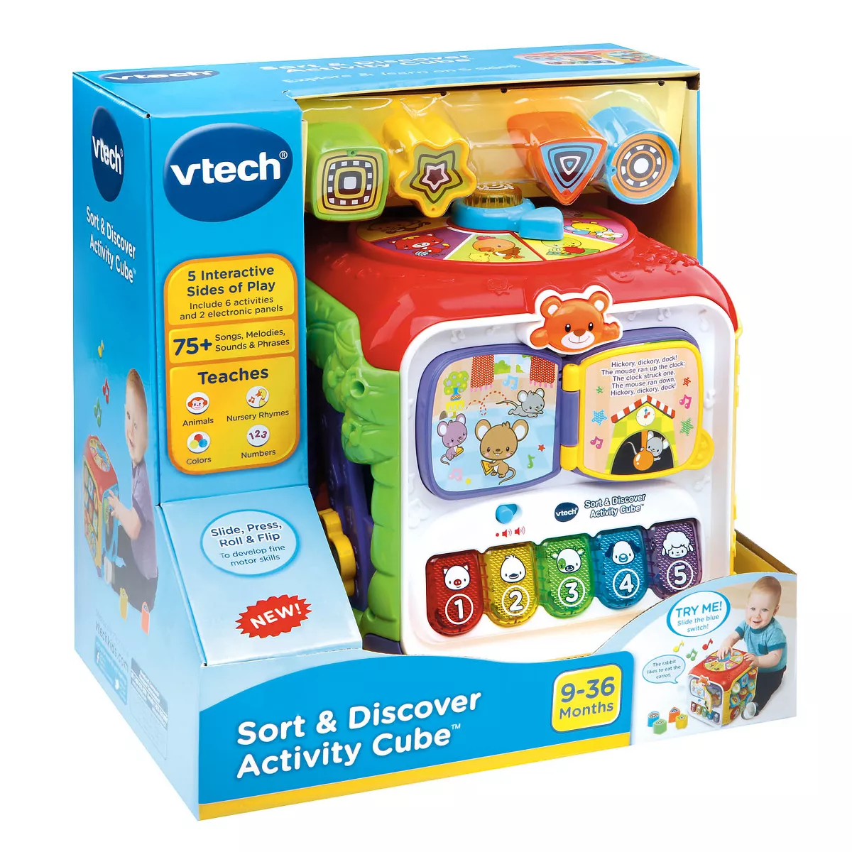 VTech Sort and Discover Activity Cube