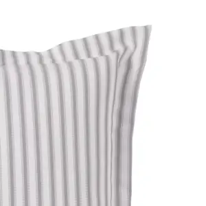 Crestwood Stripe Outdoor Deep Seat Pillow Back DuraSeason Fabric™ Gray - Threshold™