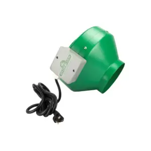 Active Air ACDF4 4 Inch Hydroponic Inline Fan with Brackets, 165 CFM (4 Pack)