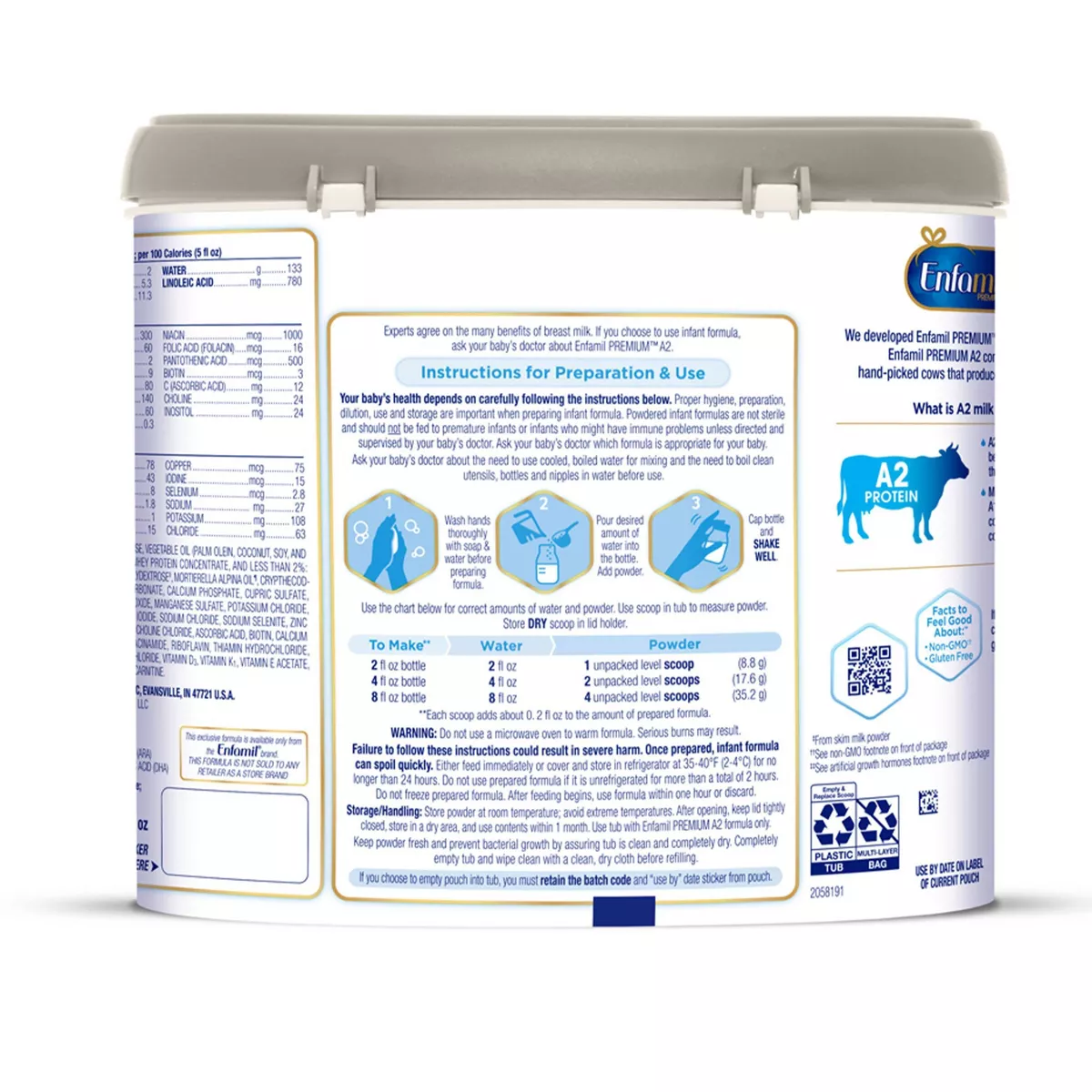 Enfamil Infant A2 Formula Powder - 19.5oz