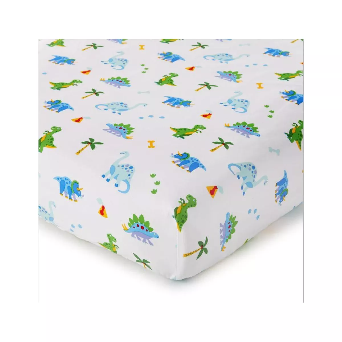 7pc Full Dinosaur Land Cotton Bed in a Bag - WildKin