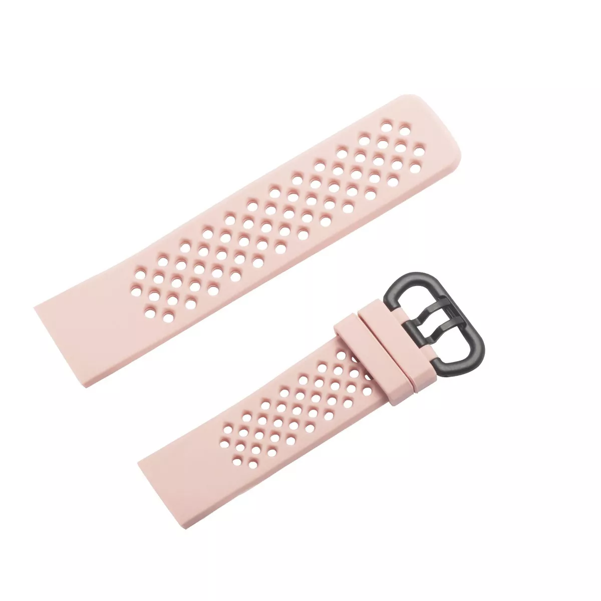 Insten Soft TPU Rubber Replacement Band Compatible with Fitbit Charge 4 & Charge 3, Pink