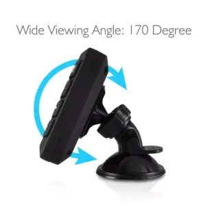 Pyle PLCM4375WIR Waterproof Adjustable Angle Wireless Night Vision Rearview Backup Car Camera and Monitor System 4.3 Inch Display and Parking Assist