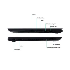 Lenovo T460S Laptop, Core i7-6600U 2.6GHz, 16GB, 256GB SSD, 14in FHD, Windows 10 Pro (64bit), Webcam, Manufacturer Refurbished