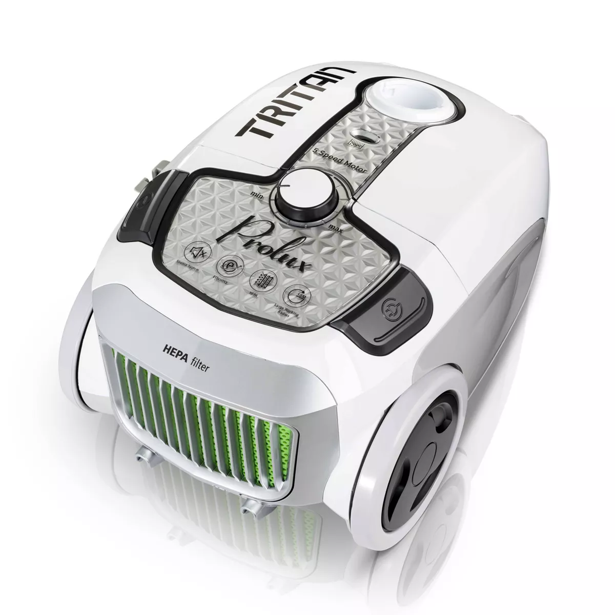 Prolux Tritan 5-Speed Hard Floor Canister Vacuum with HEPA Filter
