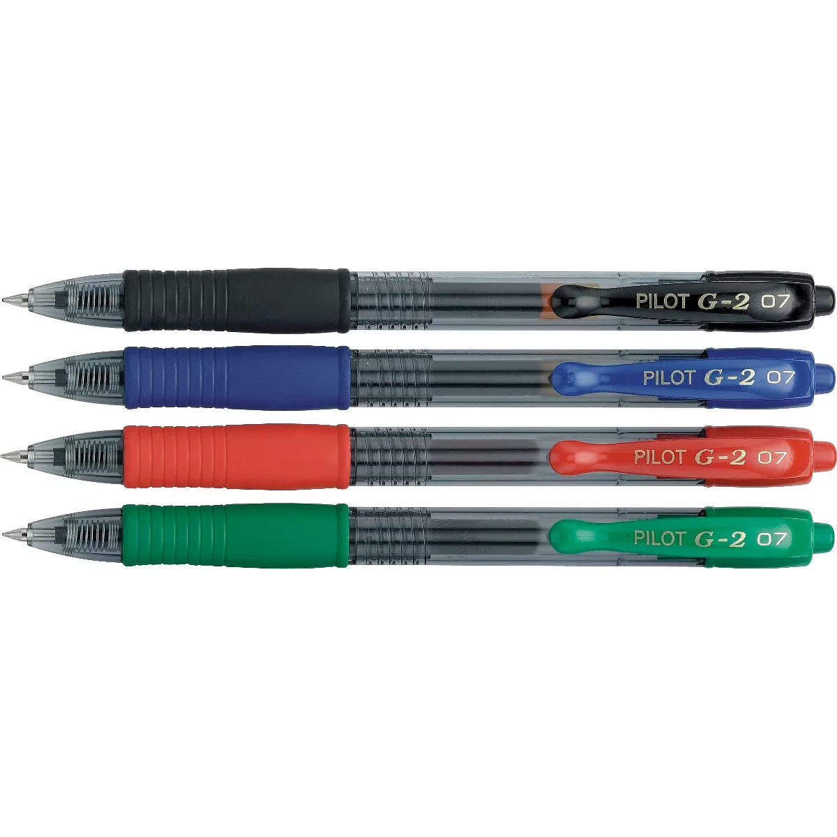 Pilot Gel Pen Retractable/Refillable Fine Point 4/PK Assorted 31034
