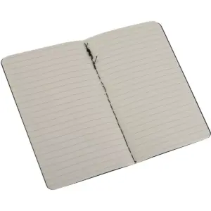 Moleskine Hard Cover Notebook Ruled 8 1/4 x 5 Black Cover 192 Sheets MBL14