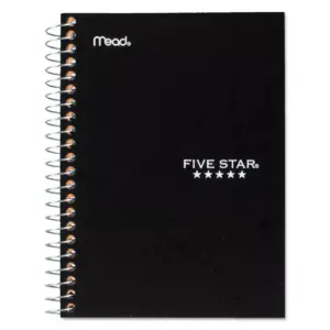 Five Star Wirebound Notebook College Rule 7 x 5 100 Sheets Assorted 45484