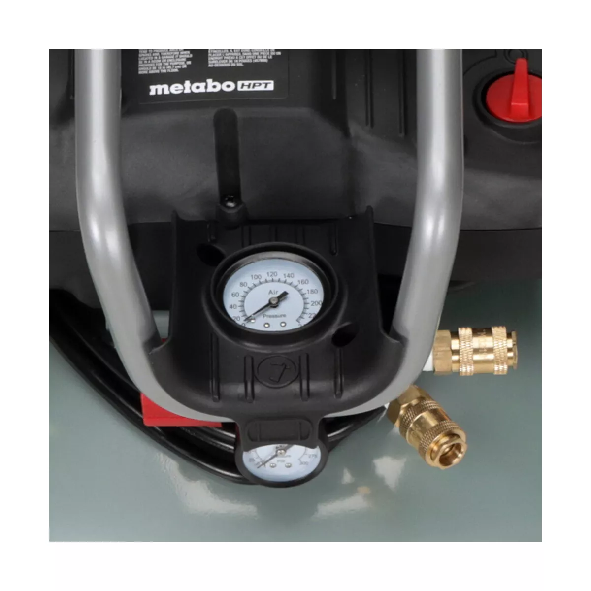 Metabo HPT EC710SM 1 HP 6 Gallon Oil-Free Pancake Air Compressor
