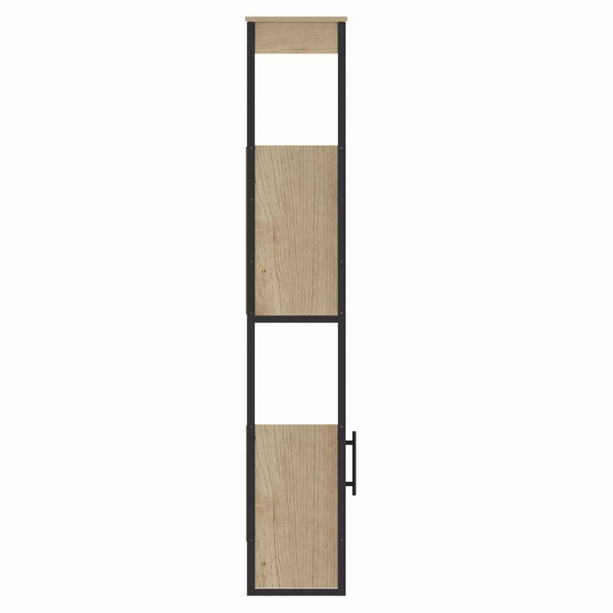 Emery High Bar Cabinet Light Wood - RST Brands