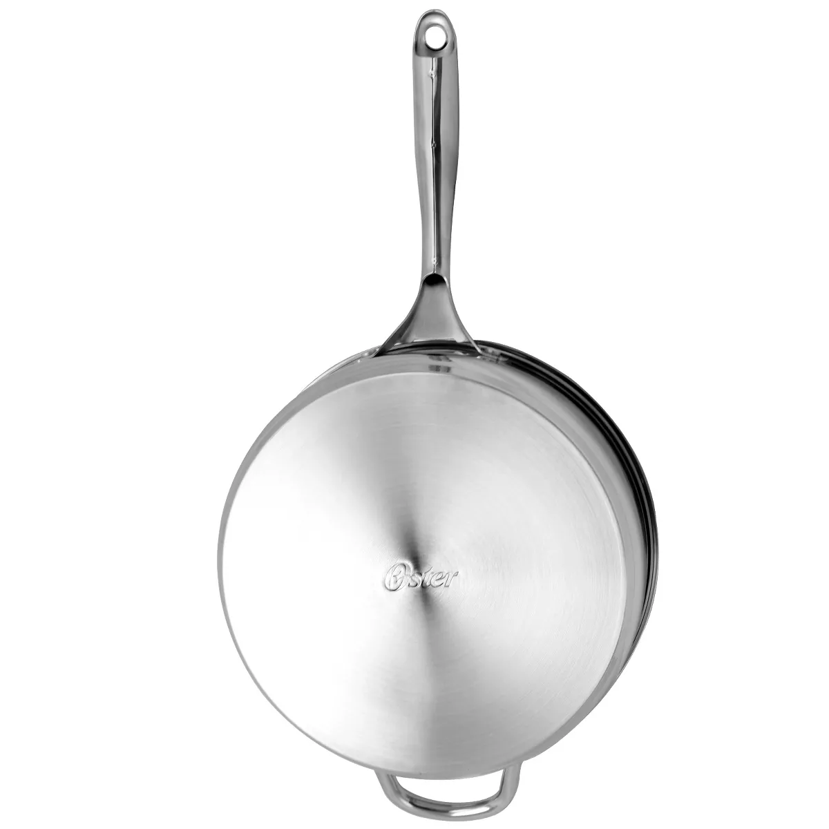 Oster Cuisine Saunders 4.2 Quart Sauté Pan with Lid