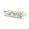 Blue Rose Polish Pottery Monster Mash Bread Tray with Handles
