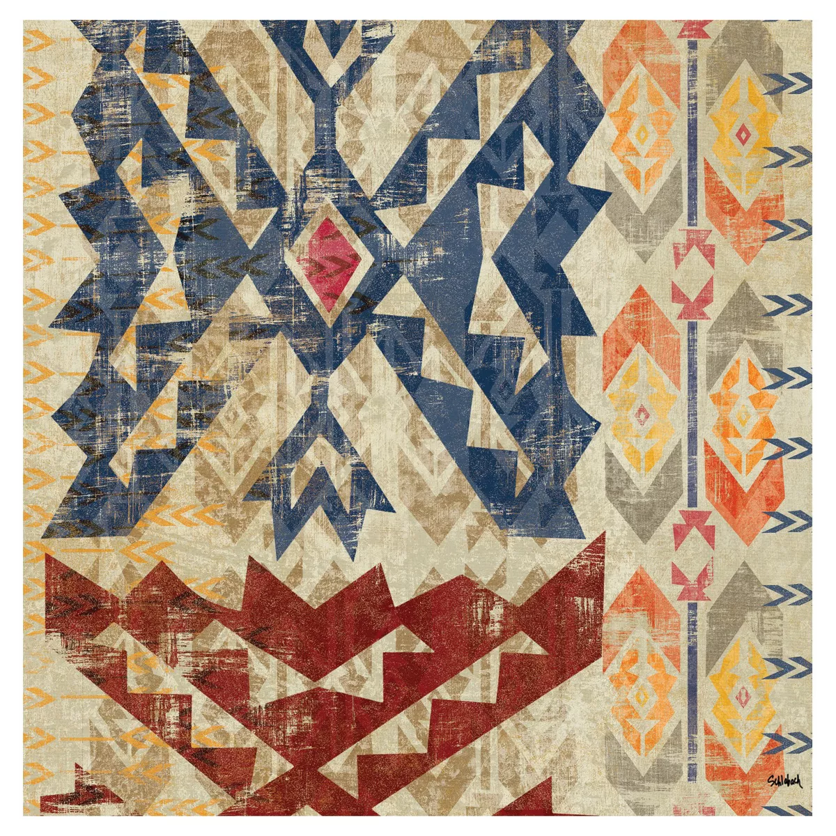 Thirstystone Grasslands Tapestry 4 Piece Occasions Coaster Set
