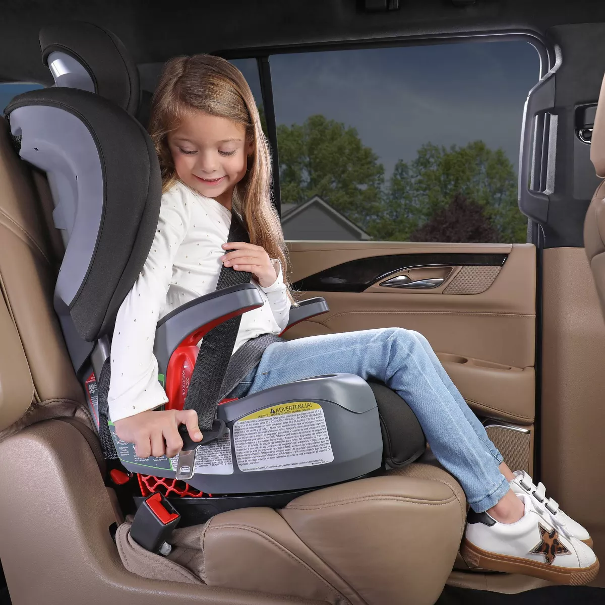 Britax Grow with You Dusk Booster Car Seat