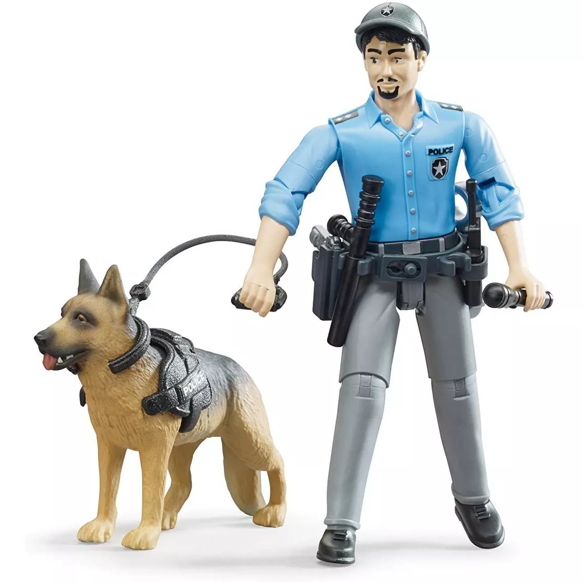 Bruder bworld Policeman with Dog
