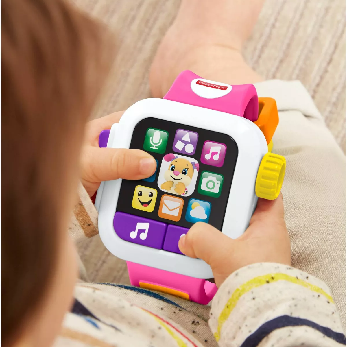 Fisher-Price Laugh 'N Learn Pink Smartwatch