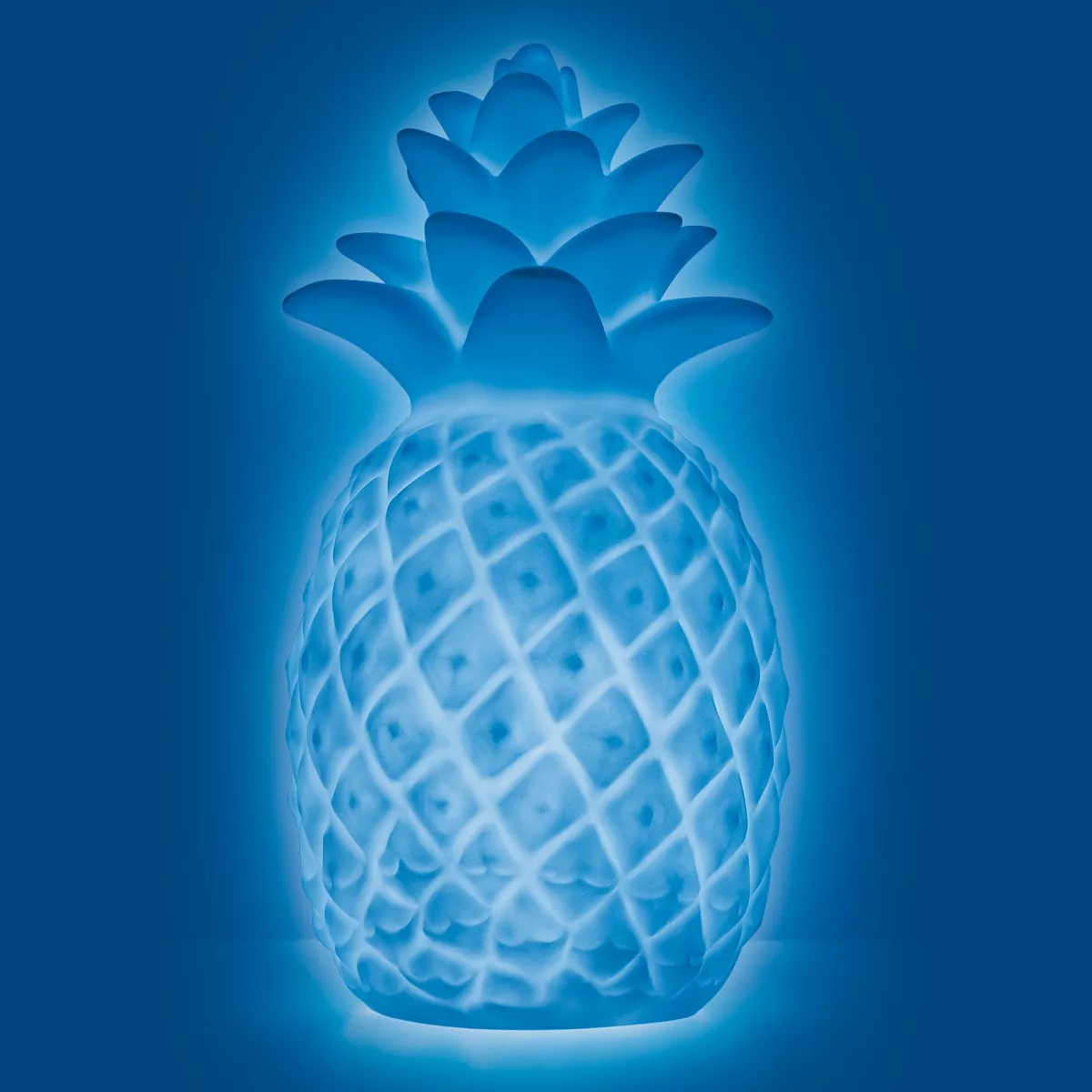 Mini Pineapple Color Changing Light Up Novelty Table Lamp - West & Arrow