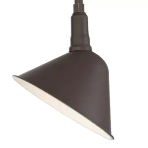 Franklin Iron Works Rustic Farmhouse Outdoor Barn Light Fixture Bronze 18 1/4