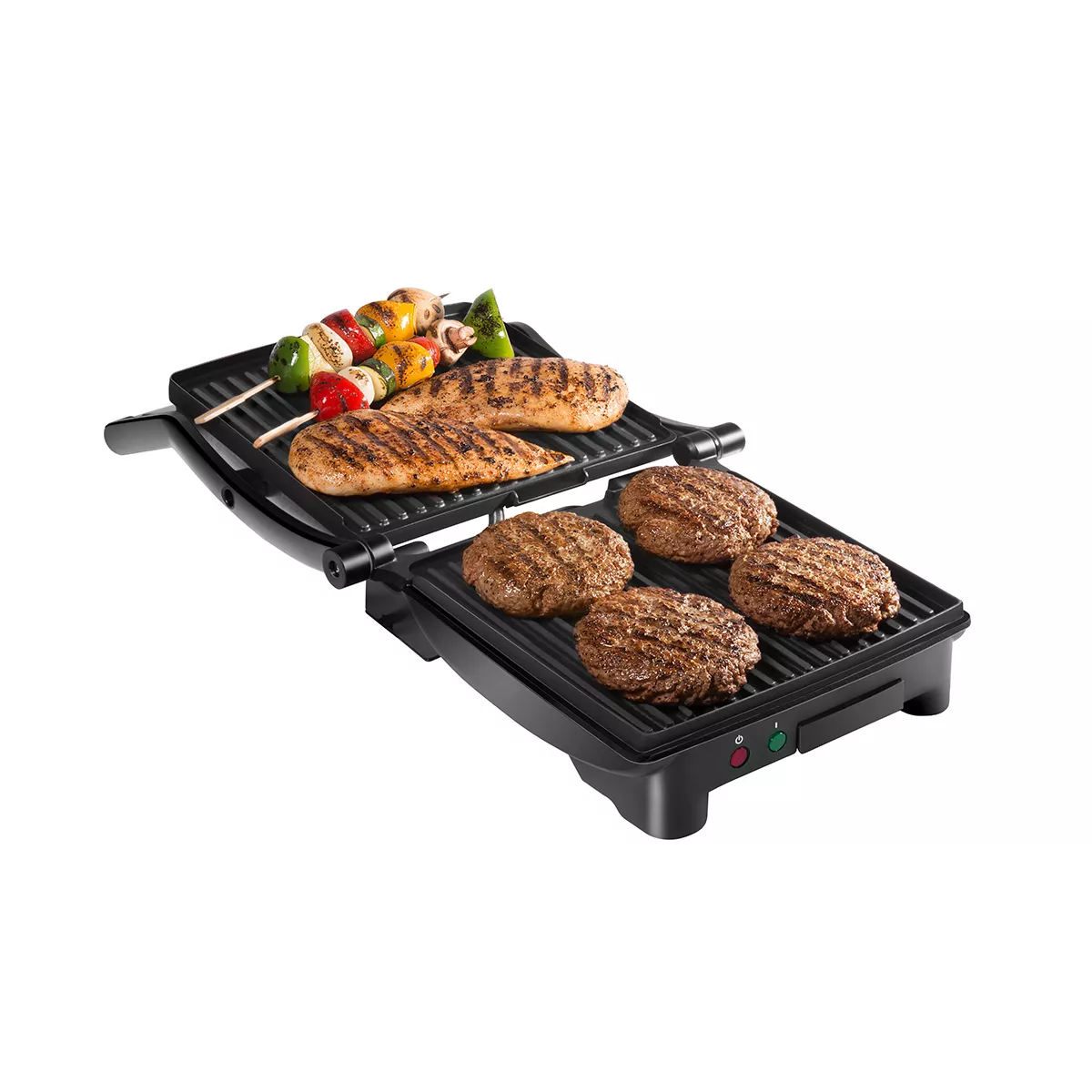 Chefman Multi-functional 180 Degree Grill + Panini Press